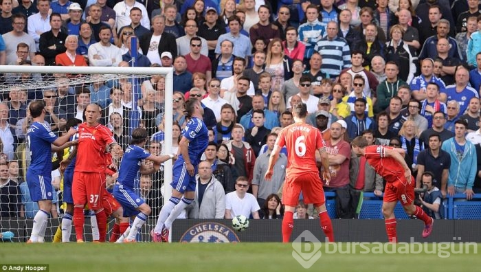 Liverpool Chelsea'den puanı kaptı!