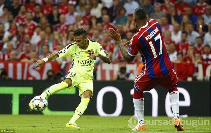 Neymar, Bayern Münih'in hayallerini çöpe attı!