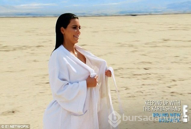 Kim Kardashian çırılçıplak poz verdi
