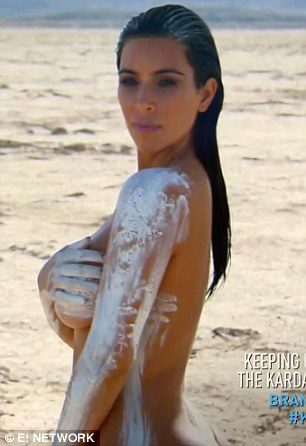 Kim Kardashian çırılçıplak poz verdi
