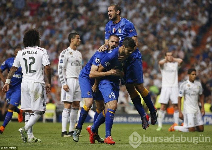 Juventus Real Madrid'i ağlattı!
