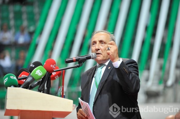 Bursaspor kongresinde büyük heyecan yaşandı!