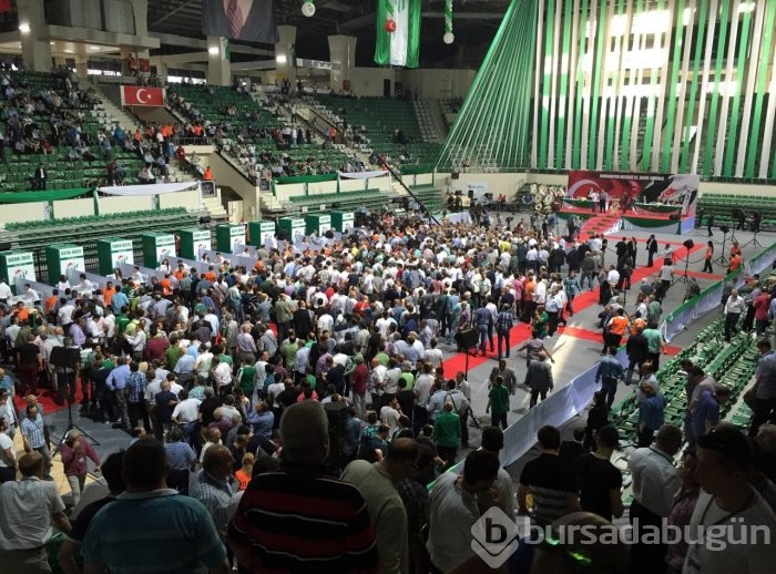 Bursaspor kongresinde büyük heyecan yaşandı!