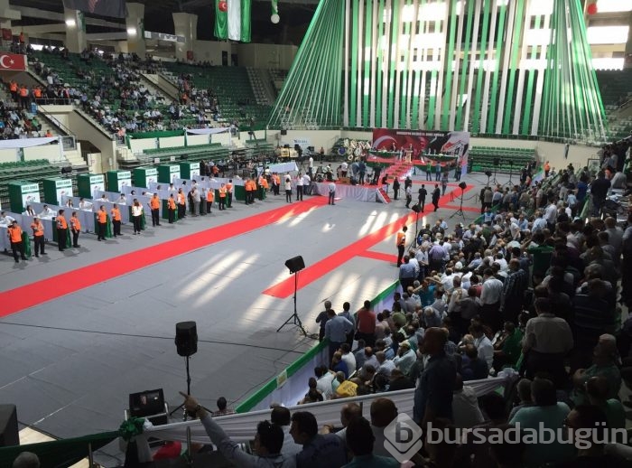 Bursaspor kongresinde büyük heyecan yaşandı!