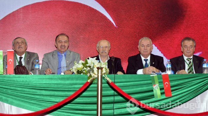 Bursaspor kongresinde büyük heyecan yaşandı!