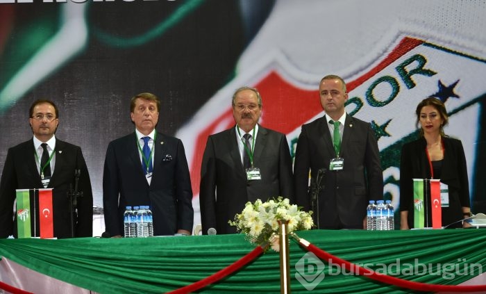 Bursaspor kongresinde büyük heyecan yaşandı!
