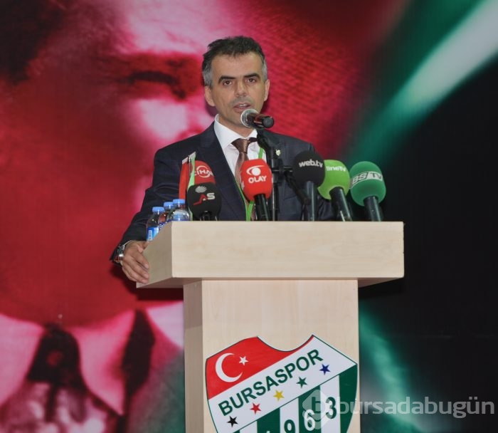 Bursaspor kongresinde büyük heyecan yaşandı!