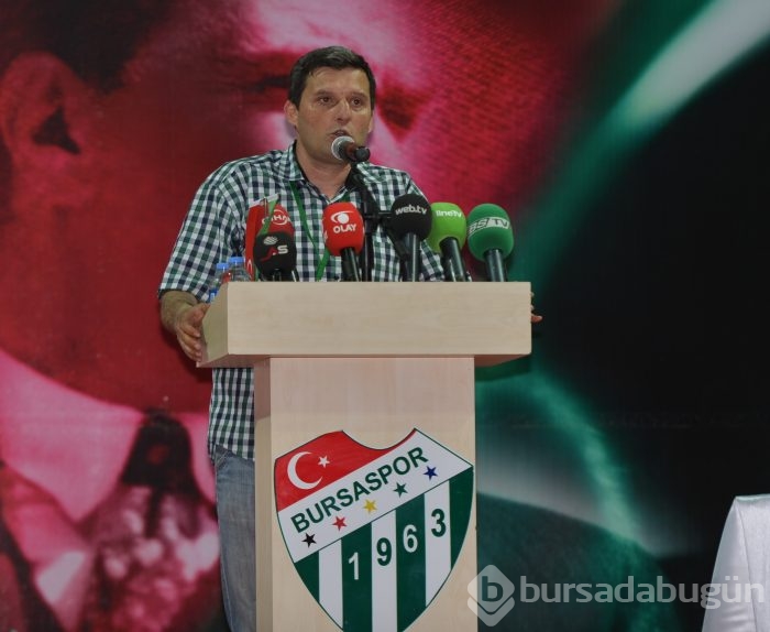Bursaspor kongresinde büyük heyecan yaşandı!