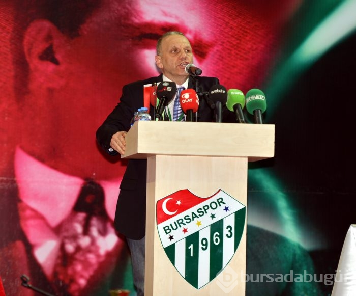 Bursaspor kongresinde büyük heyecan yaşandı!