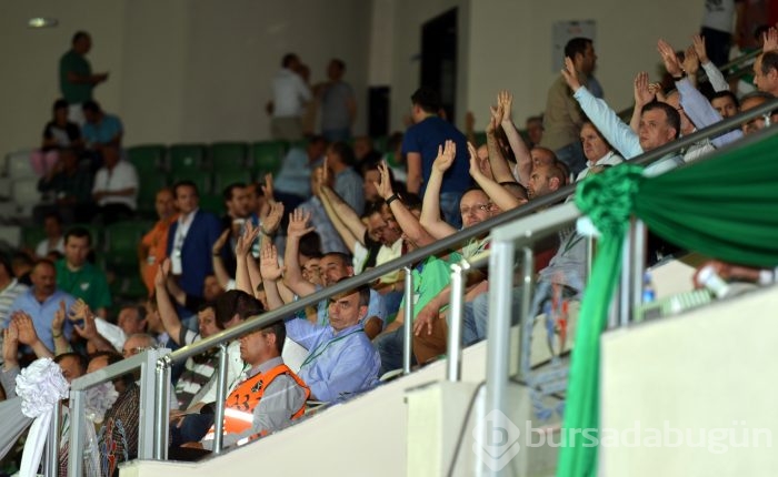 Bursaspor kongresinde büyük heyecan yaşandı!