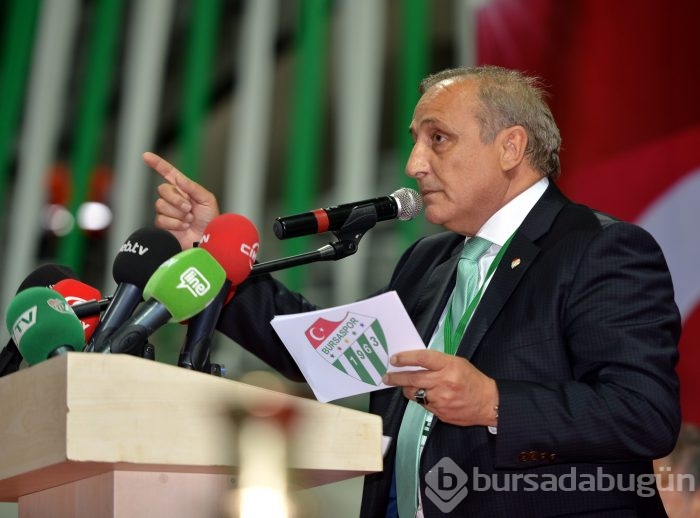 Bursaspor kongresinde büyük heyecan yaşandı!