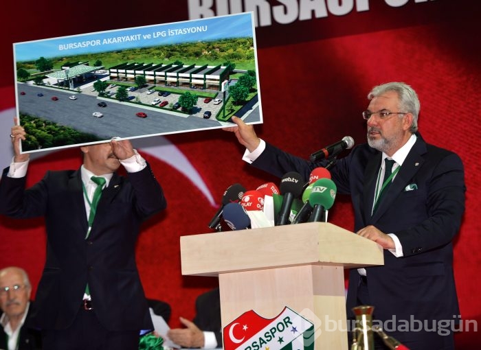 Bursaspor kongresinde büyük heyecan yaşandı!