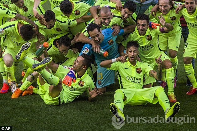 Barcelona şampiyon!