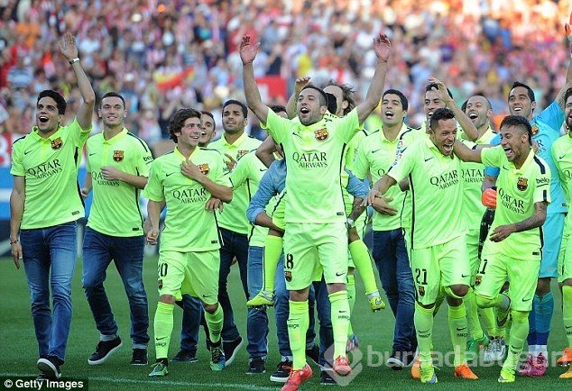 Barcelona şampiyon!