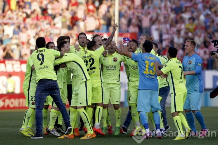 Barcelona şampiyon!
