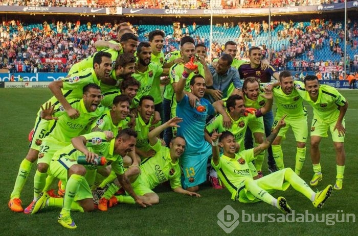 Barcelona şampiyon!
