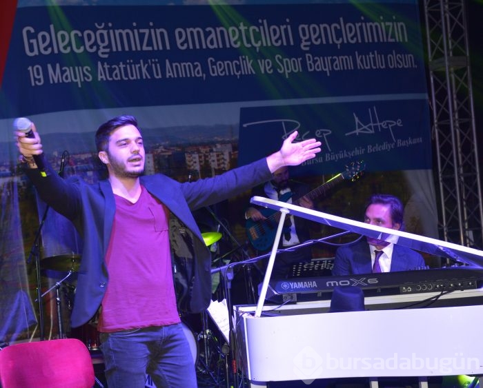 Hüdavendigar parkı'na şenlik havasında açılış...