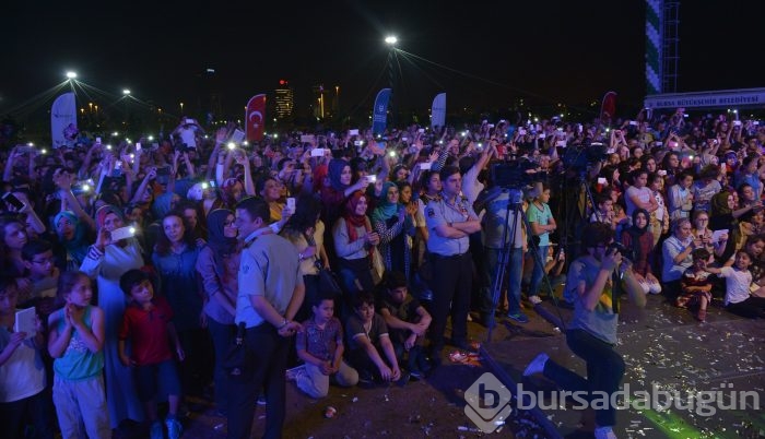 Hüdavendigar parkı'na şenlik havasında açılış...