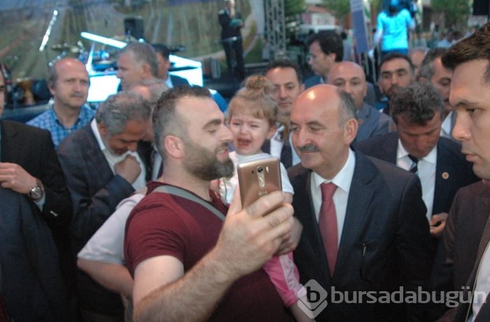 Hüdavendigar parkı'na şenlik havasında açılış...