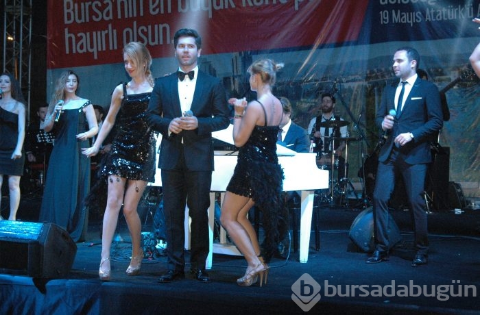 Hüdavendigar parkı'na şenlik havasında açılış...