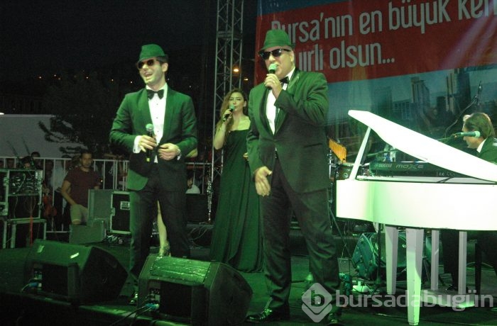 Hüdavendigar parkı'na şenlik havasında açılış...