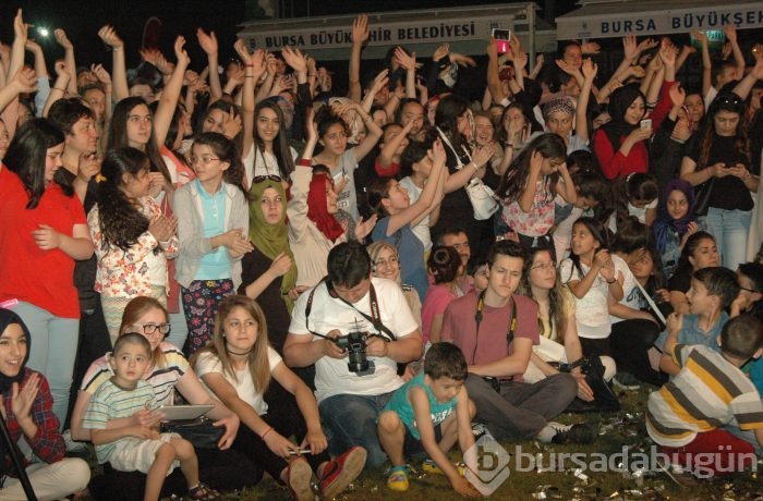 Hüdavendigar parkı'na şenlik havasında açılış...