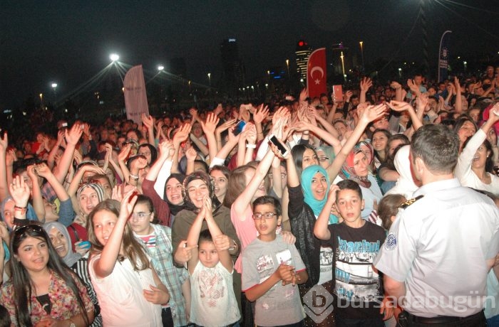 Hüdavendigar parkı'na şenlik havasında açılış...