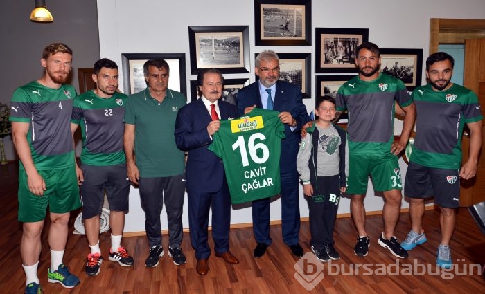 Cavit Çağlar'dan Bursaspor'a destek!