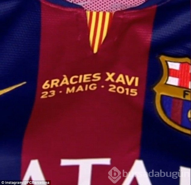Xavi gözyaşları içinde Barça'ya veda etti!