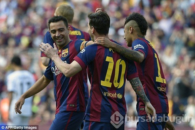Xavi gözyaşları içinde Barça'ya veda etti!