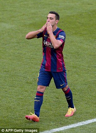 Xavi gözyaşları içinde Barça'ya veda etti!