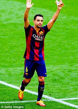 Xavi gözyaşları içinde Barça'ya veda etti!