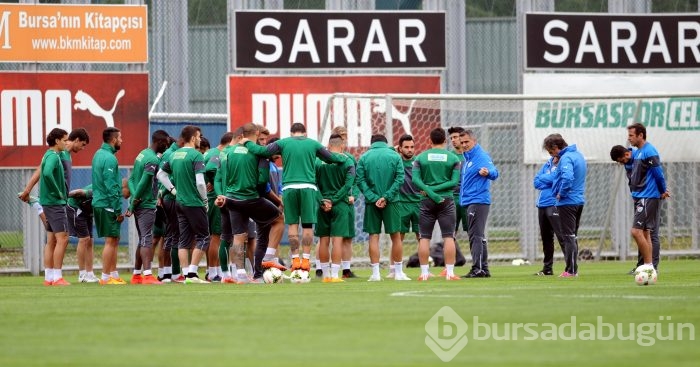 Bursaspor taktik çalıştı