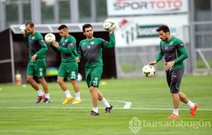 Bursaspor taktik çalıştı