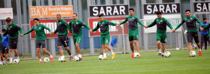 Bursaspor taktik çalıştı