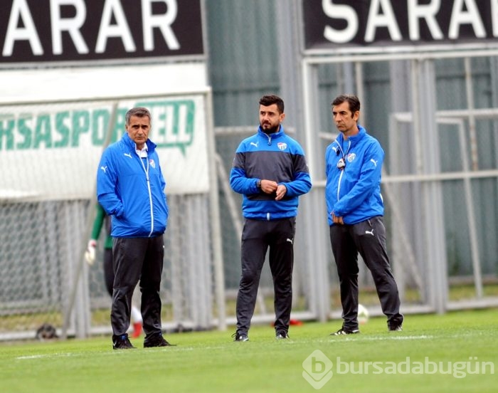 Bursaspor taktik çalıştı