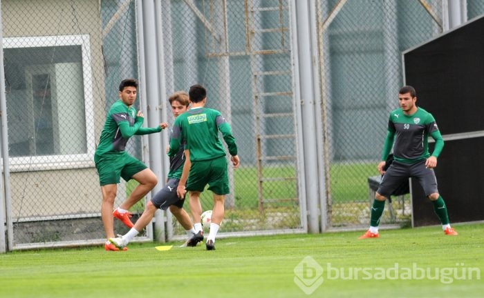 Bursaspor taktik çalıştı