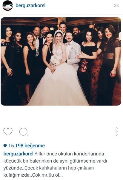 Yıldızları buluşturan düğün
