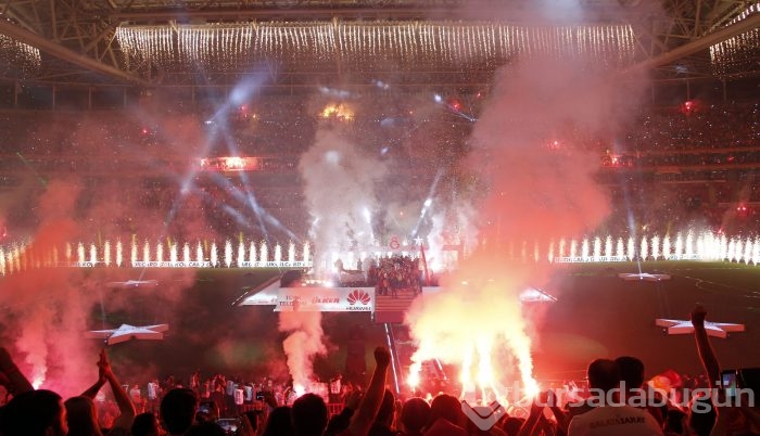 Galatasaray şampiyonluk kupasına kavuştu!