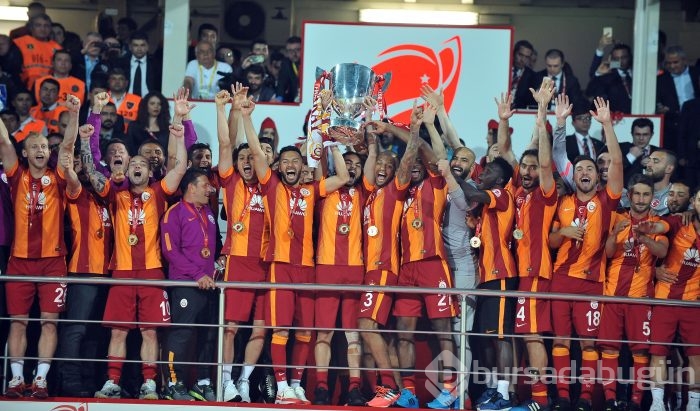 Galatasaray'da şampiyonluk sevinci!