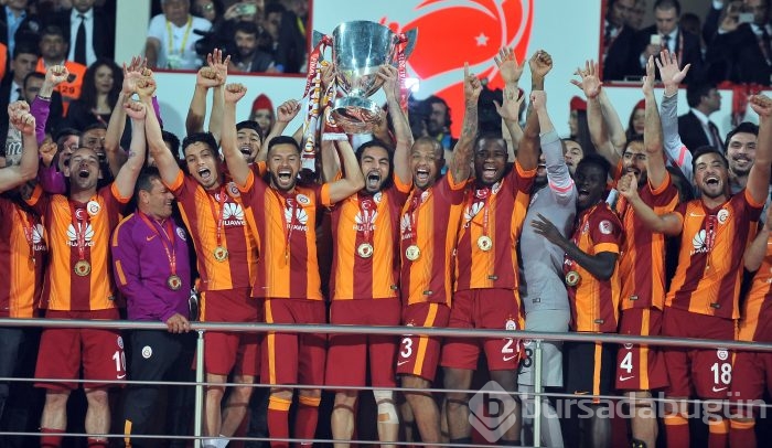 Galatasaray'da şampiyonluk sevinci!