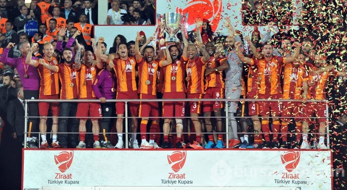 Galatasaray'da şampiyonluk sevinci!