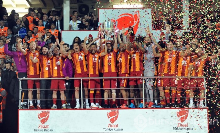 Galatasaray'da şampiyonluk sevinci!