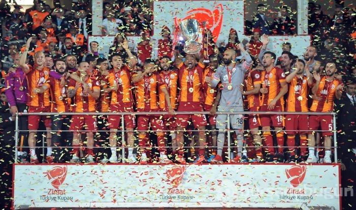 Galatasaray'da şampiyonluk sevinci!