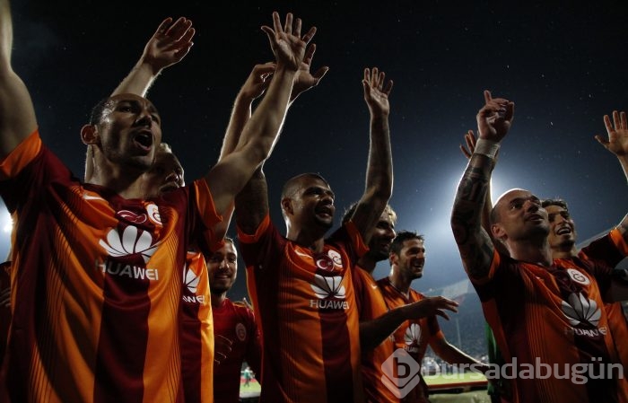 Galatasaray'da şampiyonluk sevinci!