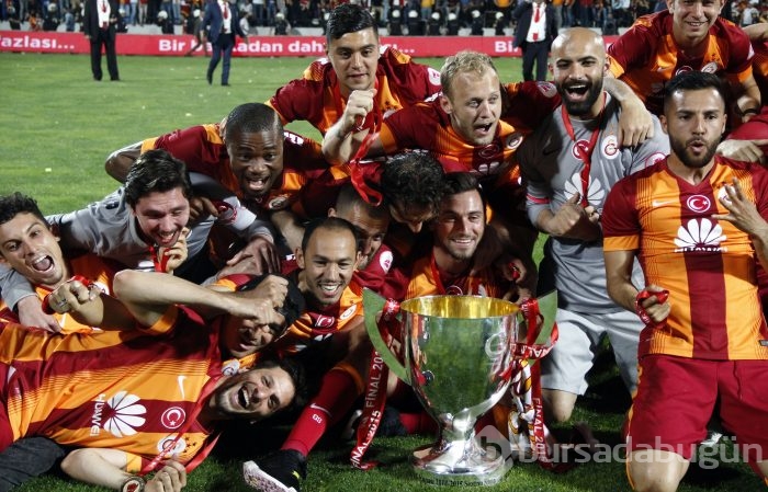 Galatasaray'da şampiyonluk sevinci!