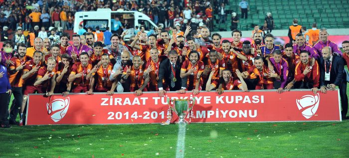 Galatasaray'da şampiyonluk sevinci!