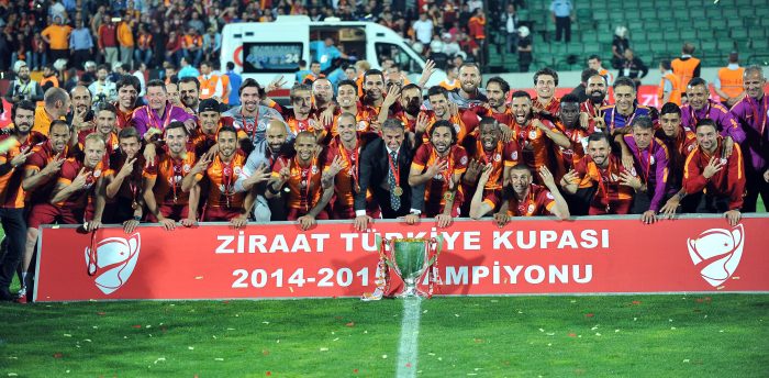 Galatasaray'da şampiyonluk sevinci!