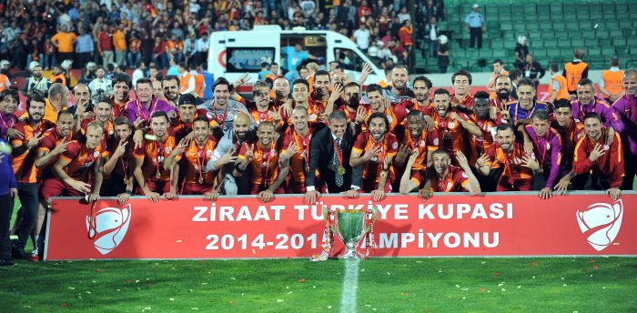 Galatasaray'da şampiyonluk sevinci!