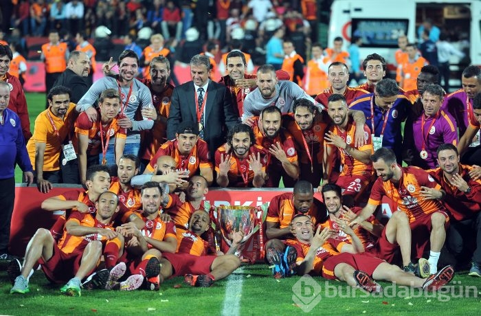 Galatasaray'da şampiyonluk sevinci!
